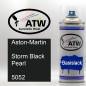 Preview: Aston-Martin, Storm Black Pearl, 5052: 400ml Sprühdose, von ATW Autoteile West.